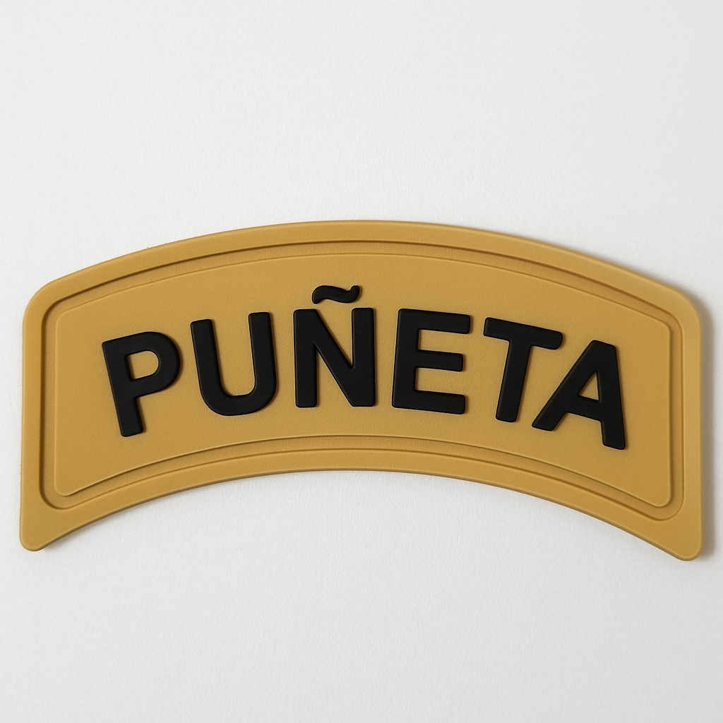 "Puñeta" Tab - Tactical Morale PVC Patch