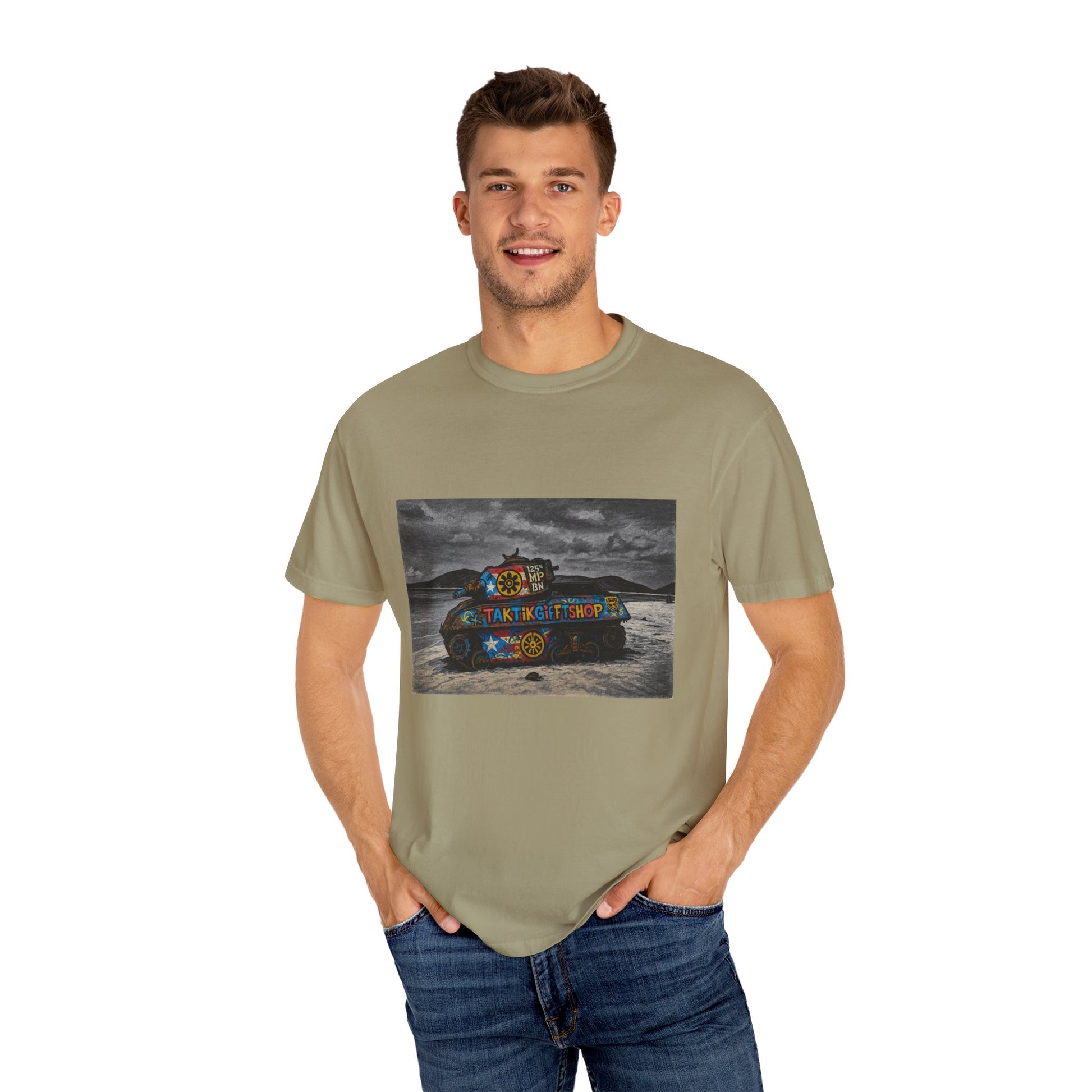 Playa Flamenco Tank Edition – Military-Urban Graphic Tee
