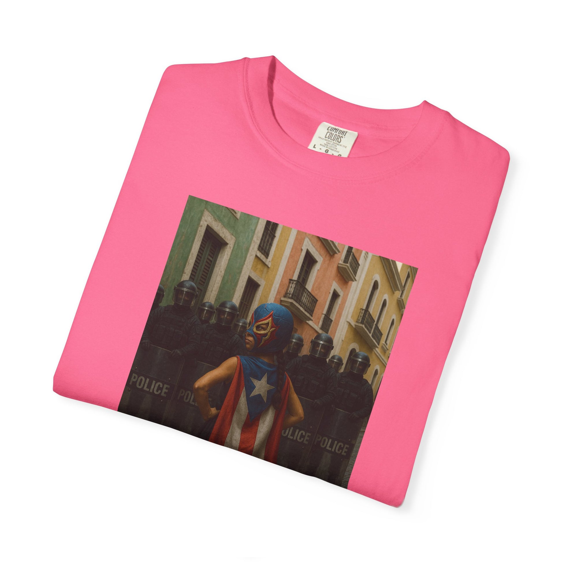 Boricua Super Girl Edition – Military-Urban Graphic Tee