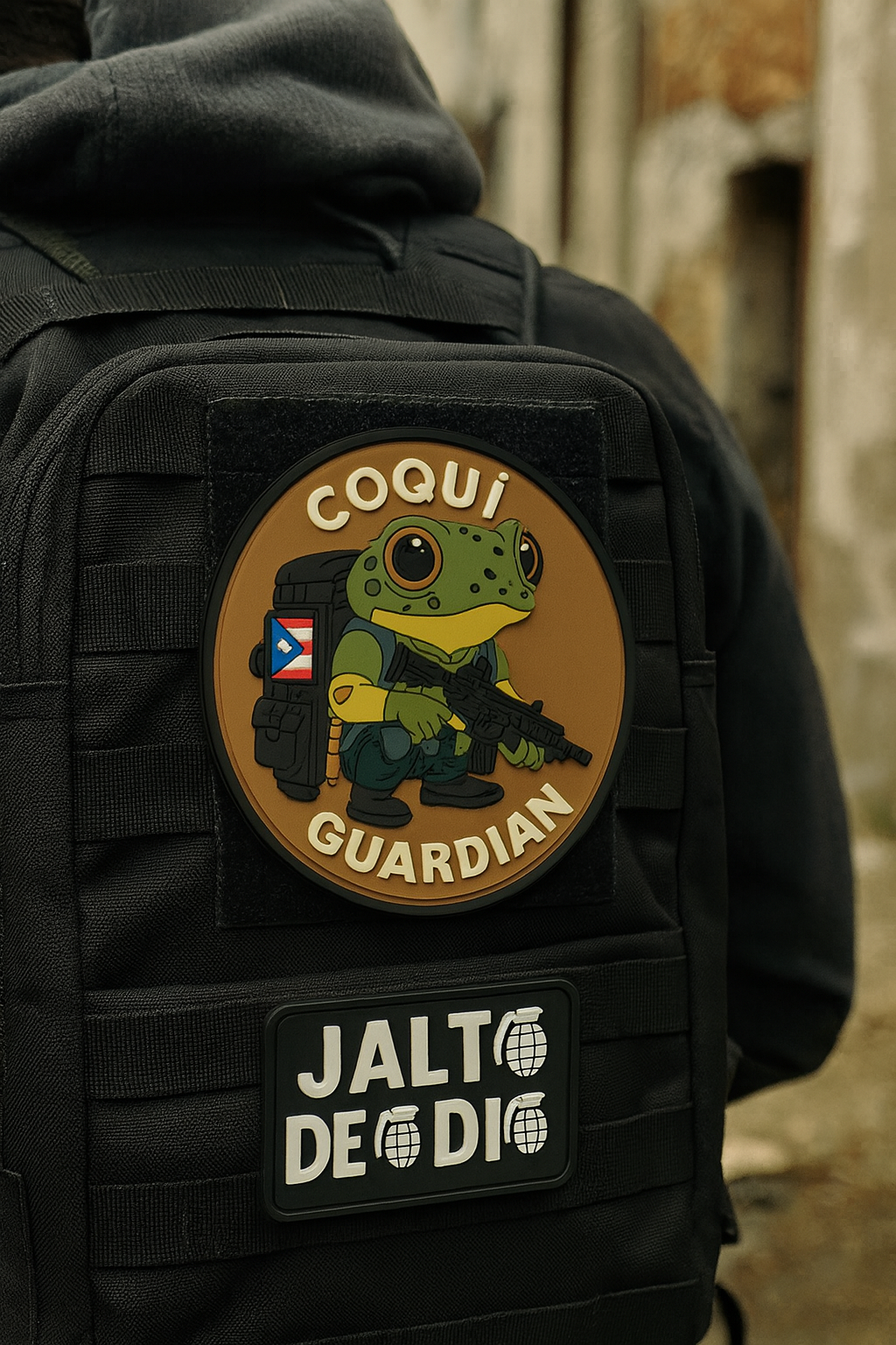 "Coquí Guardian" - Tactical Morale PVC Patch