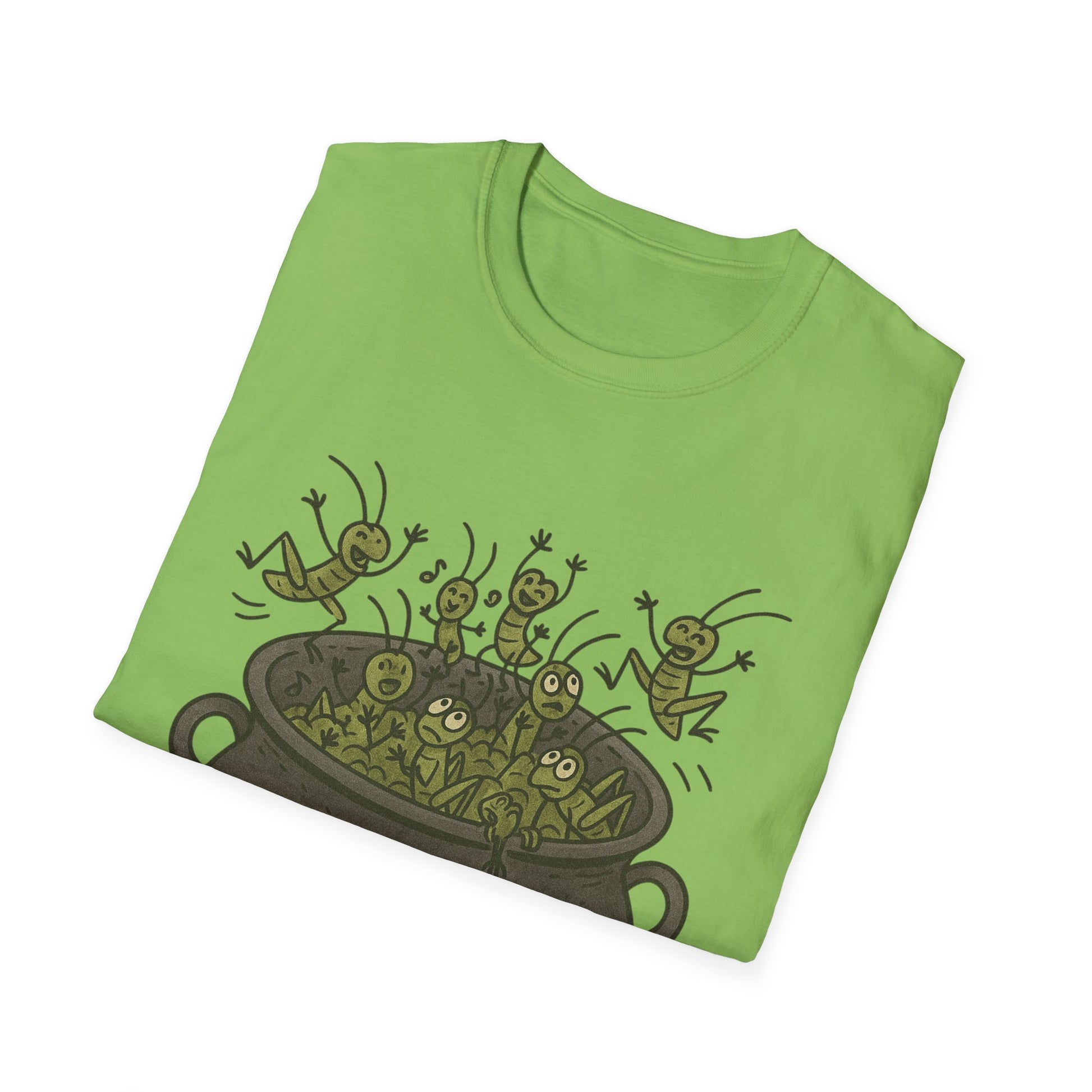 Funny T-Shirt: “Una Olla de Grillos”