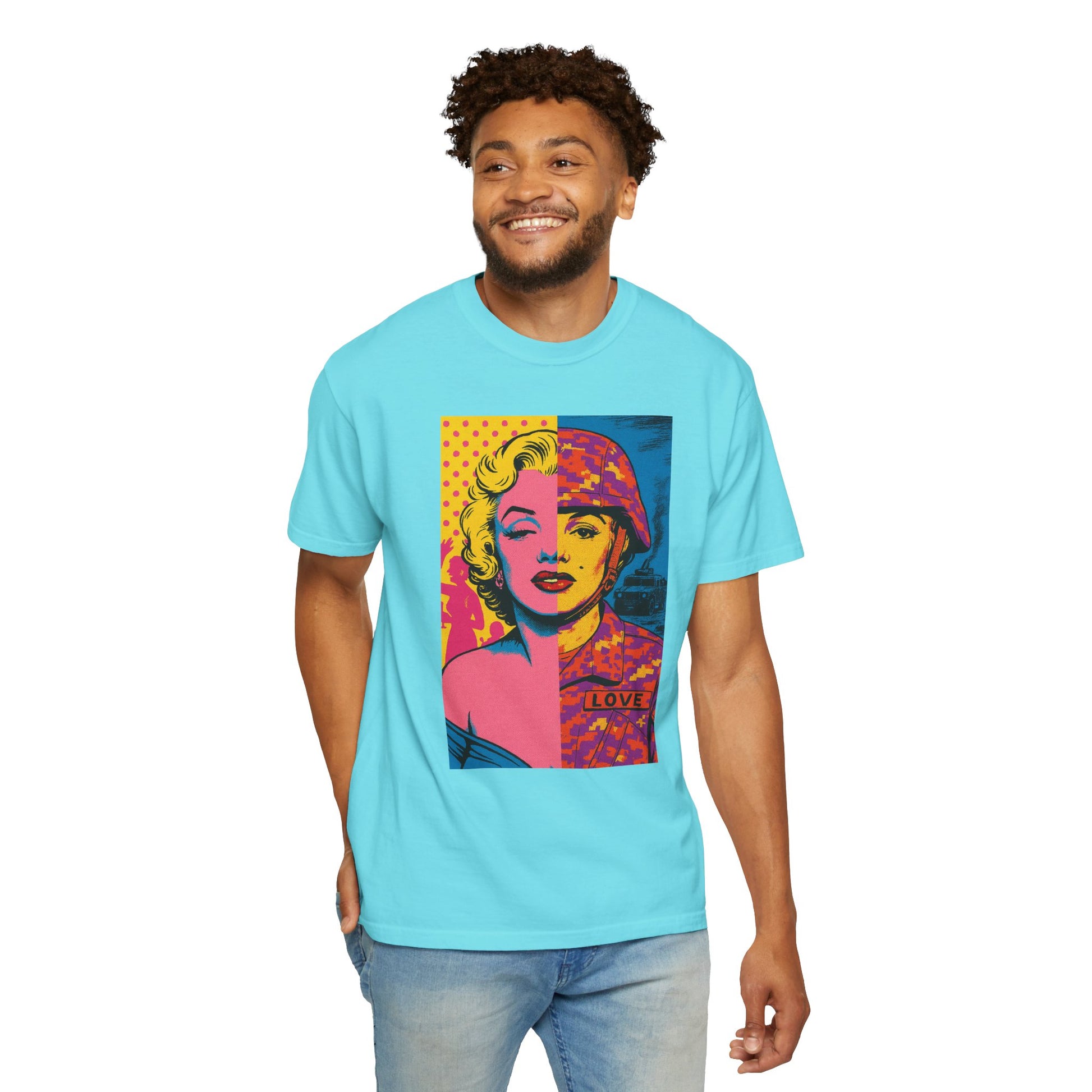 Marilyn Monroe Soldier Edition – Military-Urban Graphic Tee
