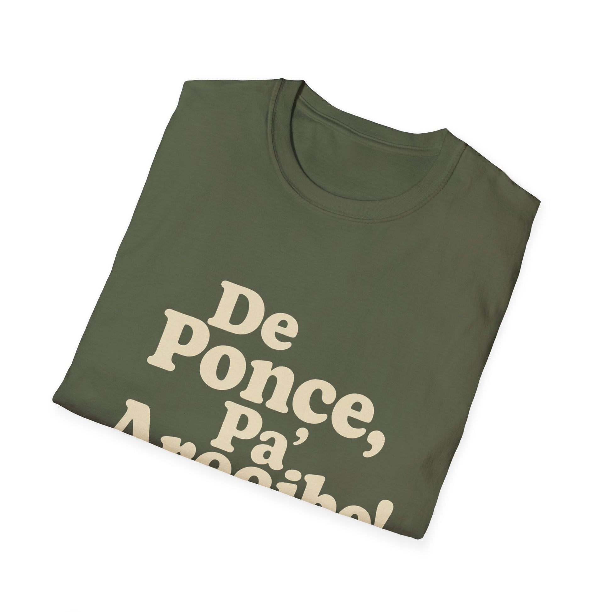 De Ponce P'a Arecibo - Caminata Central T-Shirt, Casual Wear