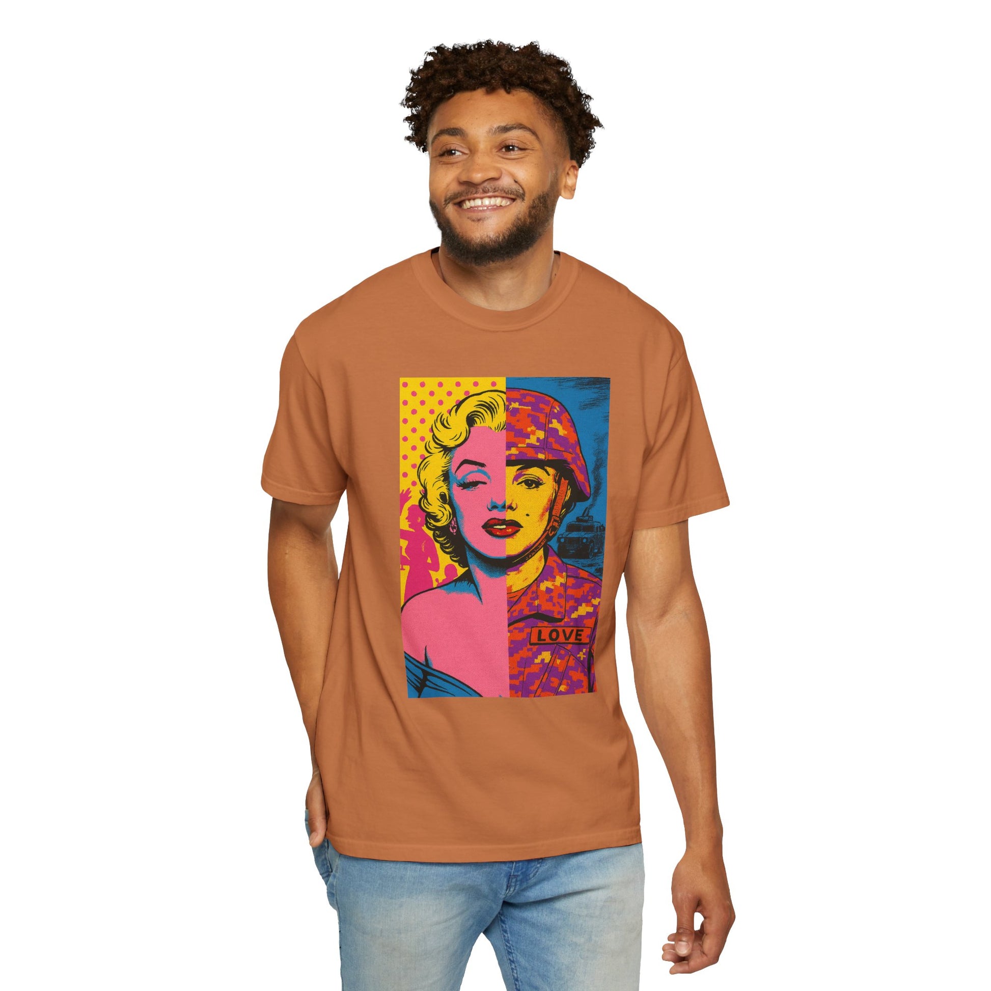 Marilyn Monroe Soldier Edition – Military-Urban Graphic Tee
