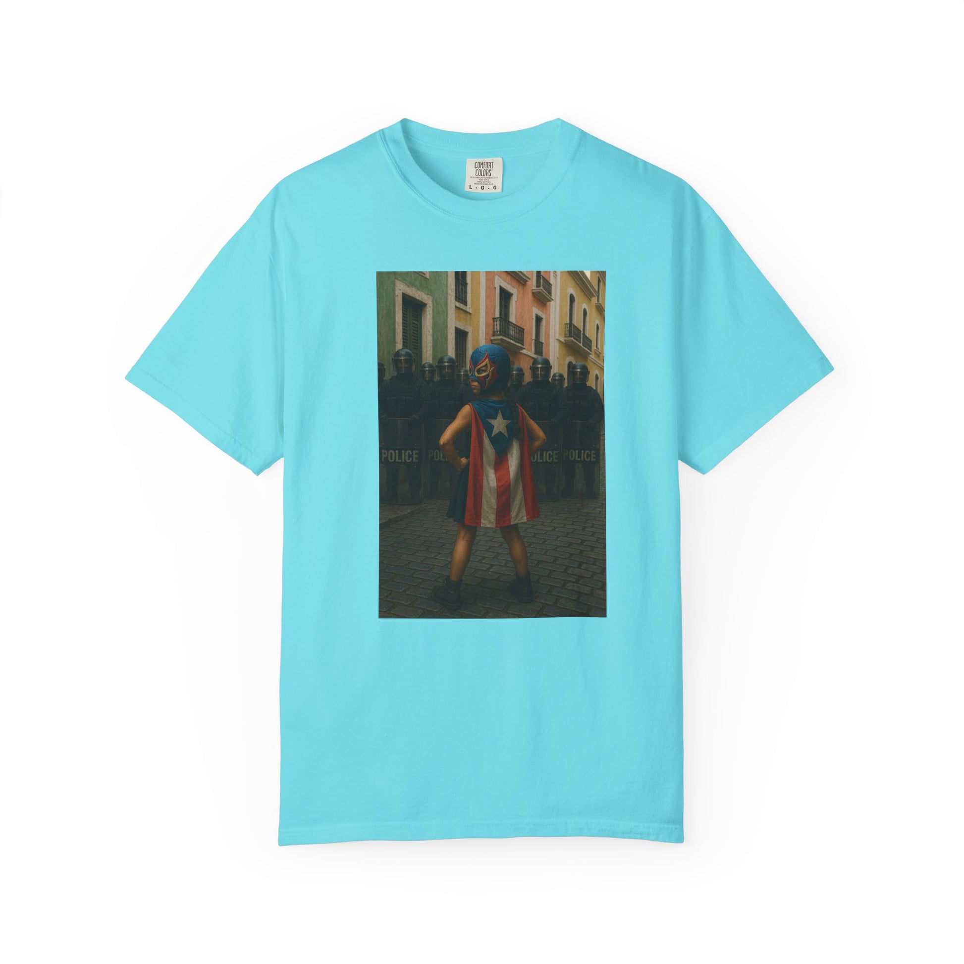 Boricua Super Girl Edition – Military-Urban Graphic Tee