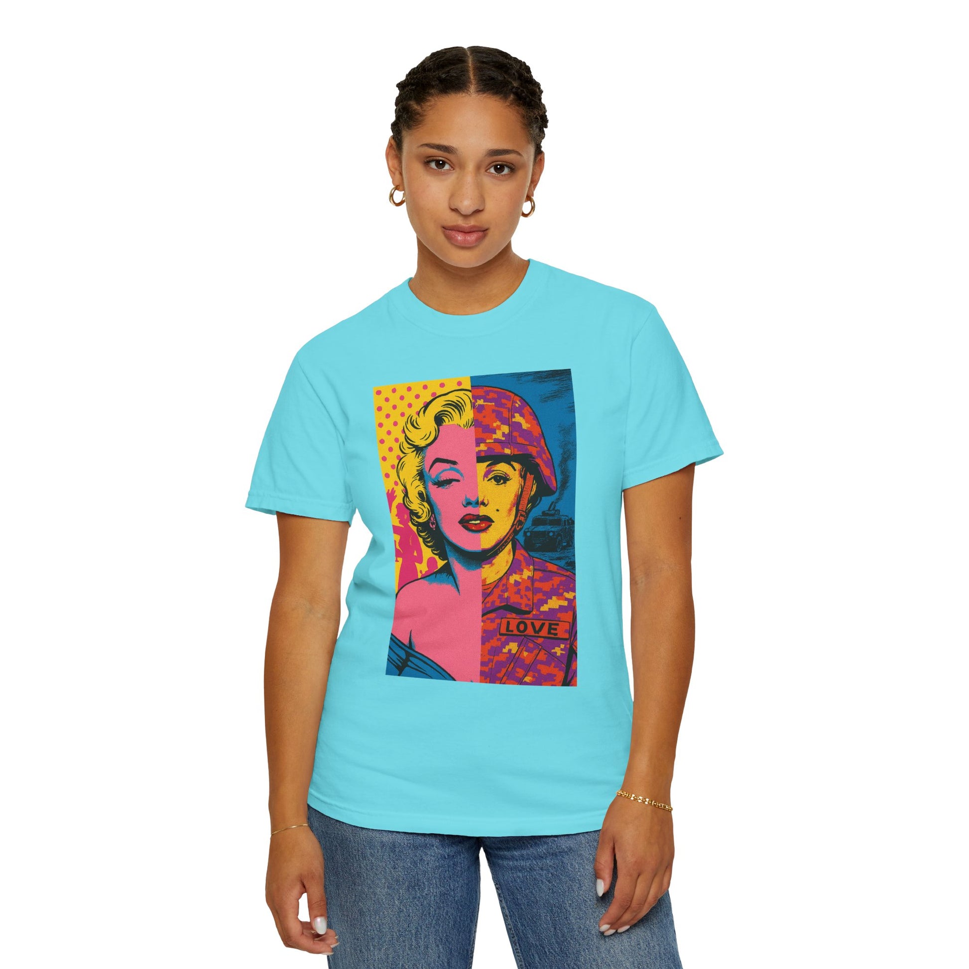 Marilyn Monroe Soldier Edition – Military-Urban Graphic Tee