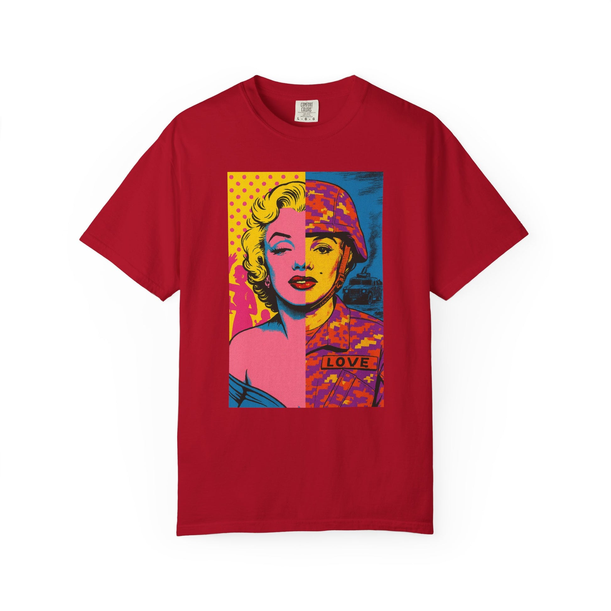 Marilyn Monroe Soldier Edition – Military-Urban Graphic Tee