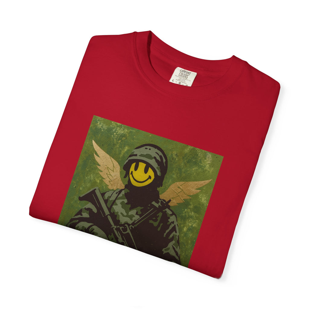 Happy Face Soldier Edition – Military-Urban Graphic Tee