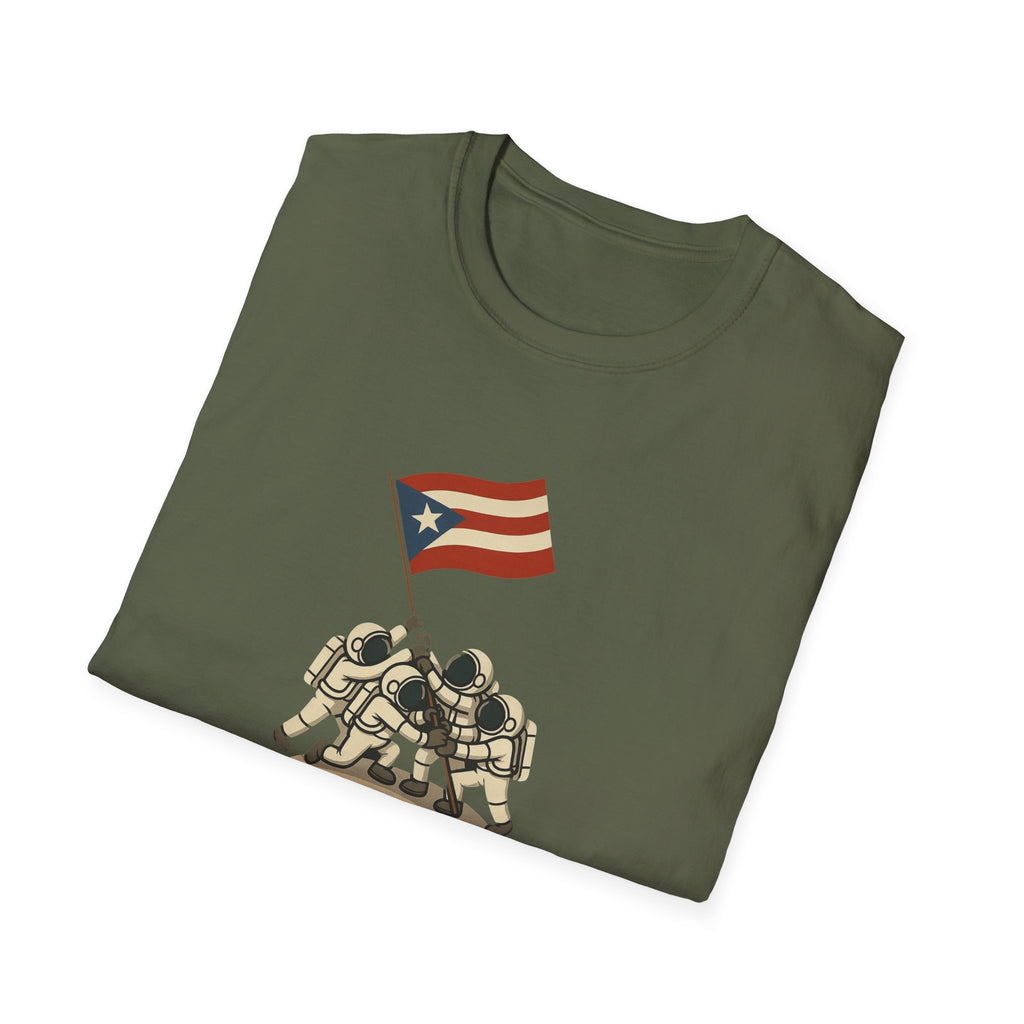 "Boricuas en la Luna" T-Shirt, Casual Wear