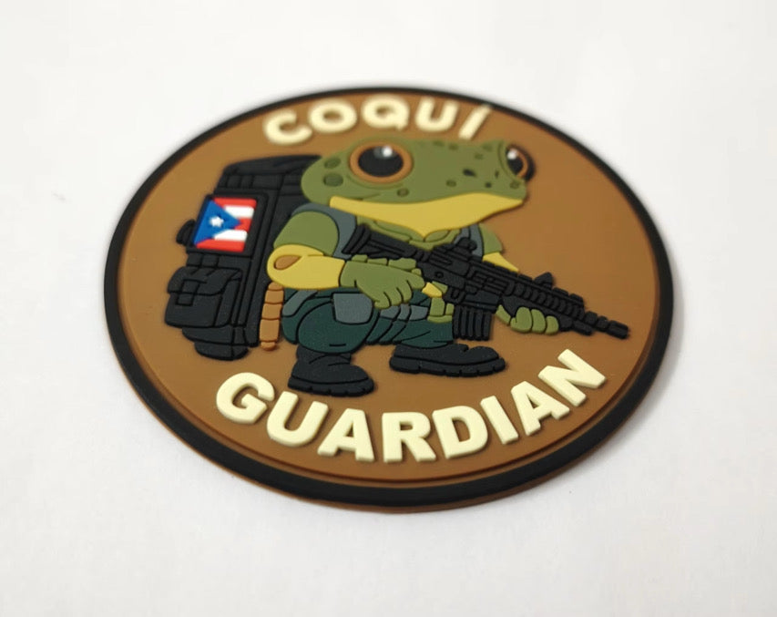 "Coquí Guardian" - Tactical Morale PVC Patch