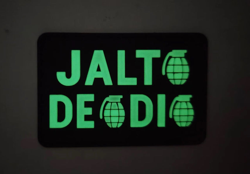 "Jalto de Odio" - Tactical Morale PVC Patch