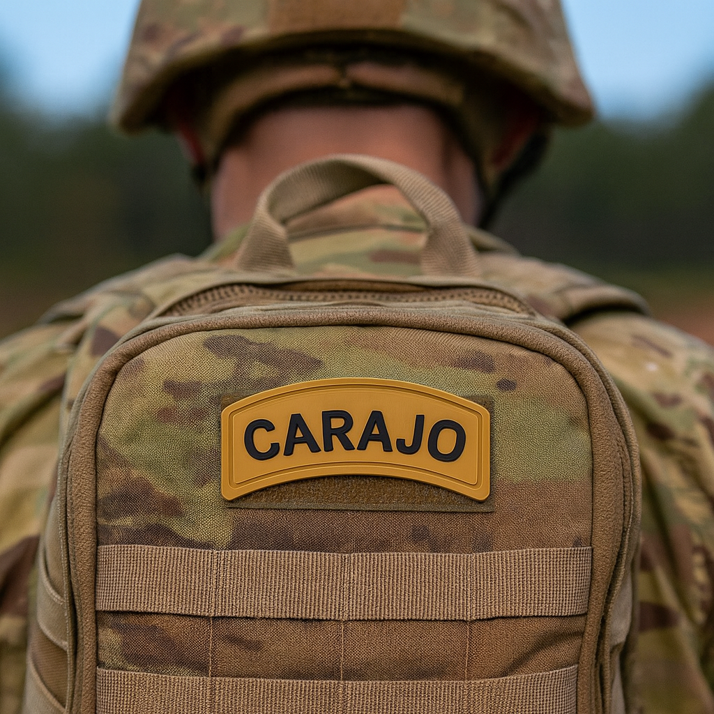 "Carajo" Tab - Tactical Morale PVC Patch