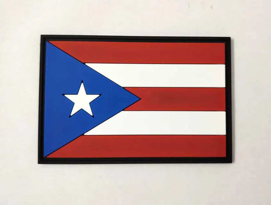 Puerto Rico flag - Tactical Morale PVC Patch