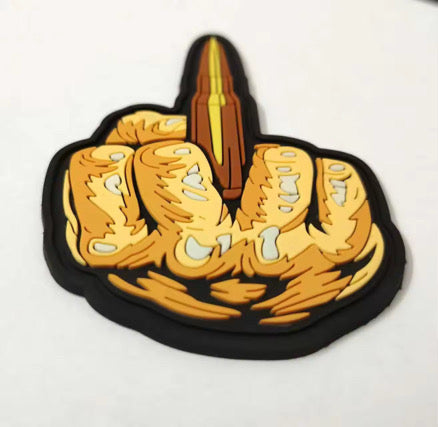 Middle Finger Bullet - Tactical Morale PVC Patch