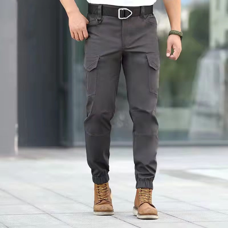 Tactical Cargo Sweatpants – Multipurpose Zip Pocket Joggers