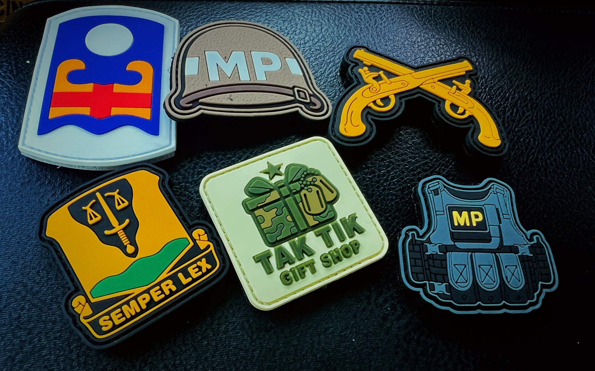 Old School MP, Vintage MP Helmet PVC Patch, Classic MP Helmet – Tactical PVC Patch