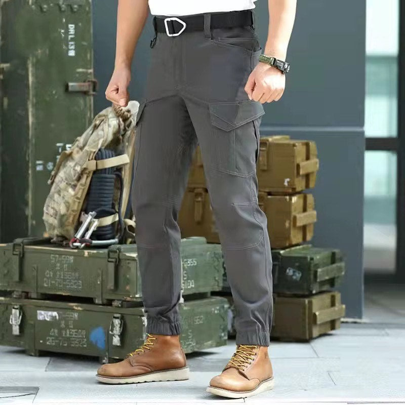 Tactical Cargo Sweatpants – Multipurpose Zip Pocket Joggers
